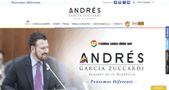 Desktop Screenshot of andresgarciazuccardi.com